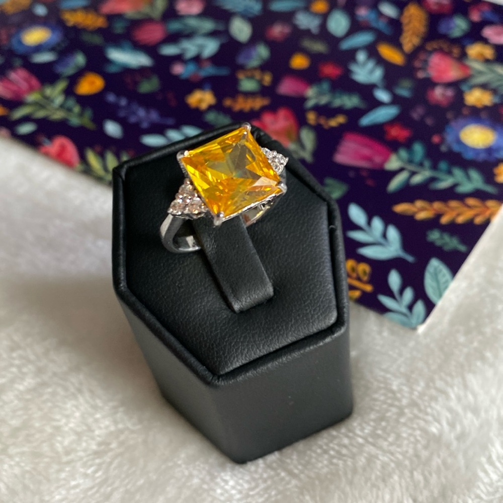 .925 Steering Silver Ring Size 7